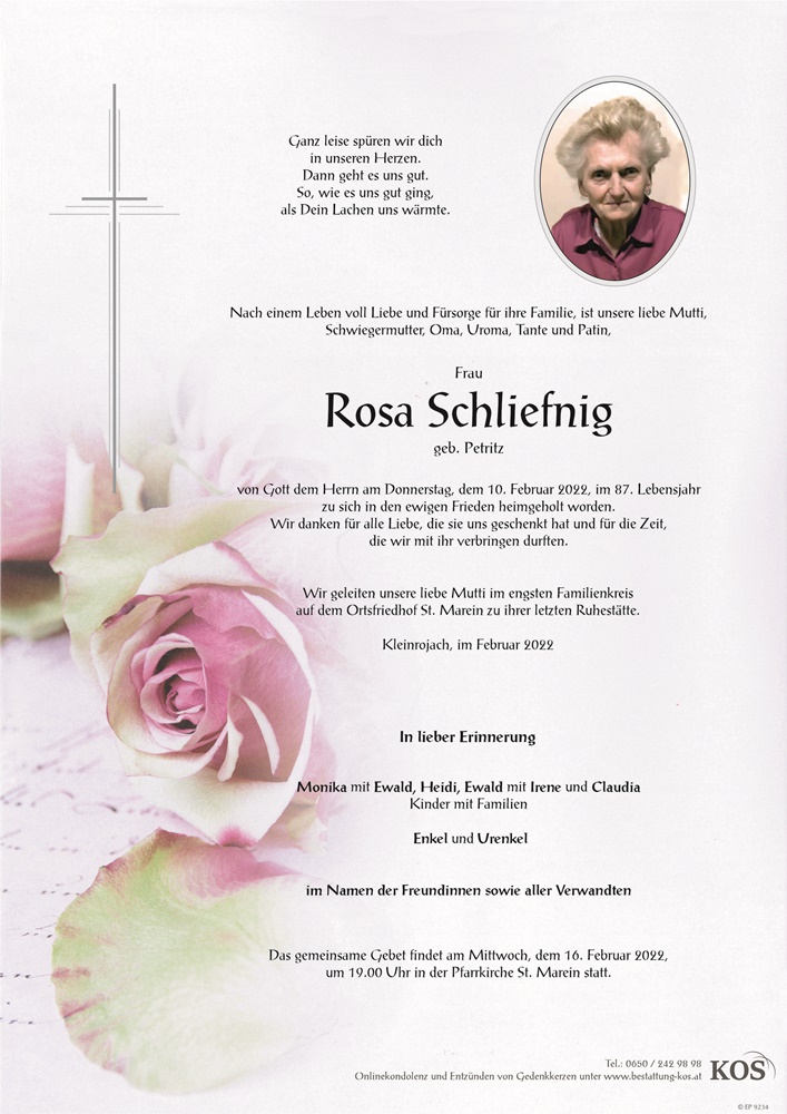 Rosa Schliefnig
